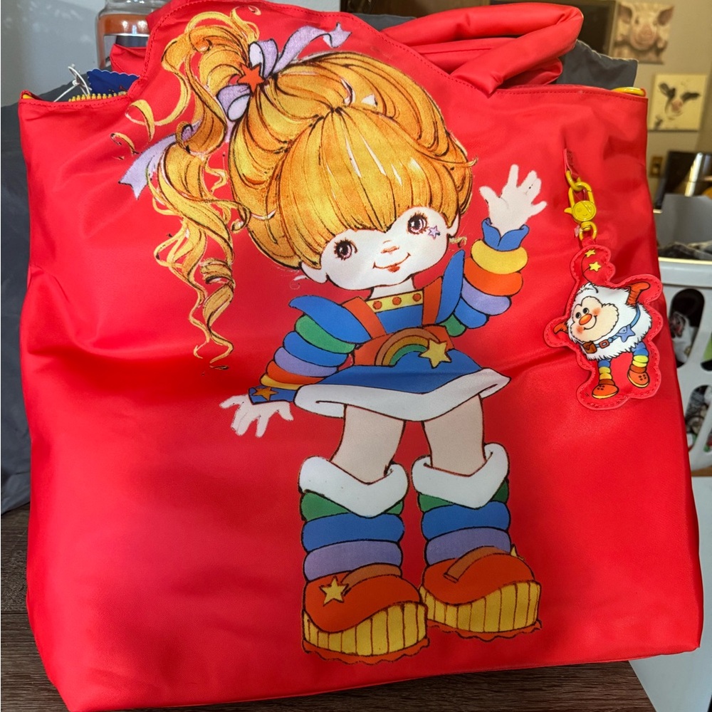 Whatever Makes You Happy Rainbow Brite Tote